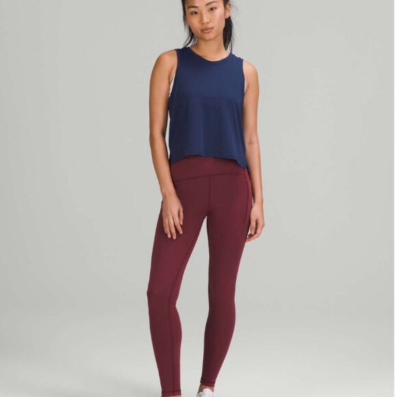 Lululemon Train to Be Tank Top in Night Sea size 2 - Picture 3 of 9